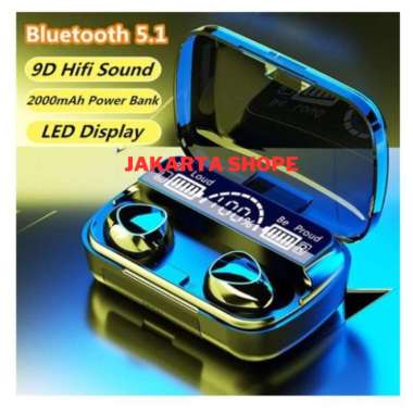 EARPHONE BLUETOOTH MULTIFUNGSI / HEADSET BLUETOOTH BISA JADI POWERBANK