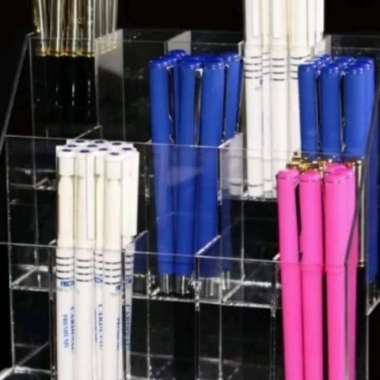 Akrilik tempat sepidol/pulpen - 2 susun - 2 susun - 2 susun - 2 susun 3 susun