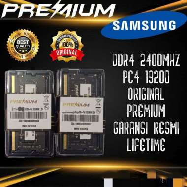 RAM NB LAPTOP DDR4 4GB 8GB 16GB 2400MHZ 2666MHZ 3200MHZ ORIGINAL SAMSUNG PREMIUM RESMI LIFETIME DDR4