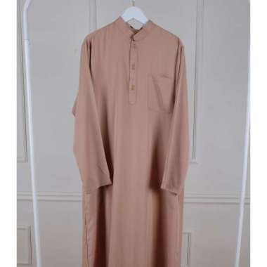 Jubah Luaran Pria Gamis Jubah Sholat Baju Jubah Gamis Muslim Pria Dewasa Arab Pria Haramain Mujtaba 