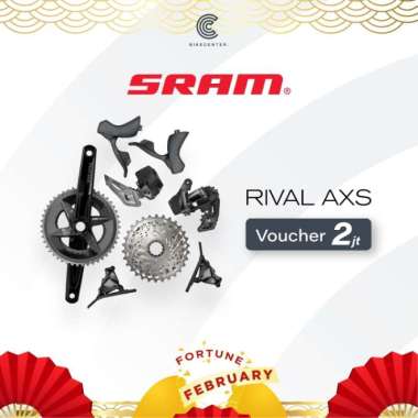 GROUPSET SRAM RIVAL AXS HRD 2x12 speed NON POWER METER