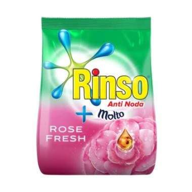 Promo Harga Rinso Anti Noda Deterjen Bubuk + Molto Japanese Peach 770 gr - Blibli