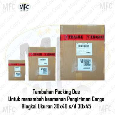 Packing Dus Tambahan 30x40 s/d 30x45