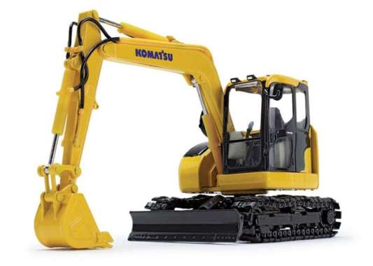 Diecast Miniatur Alat Berat Komatsu Excavator PC78 US-11 (1:50)