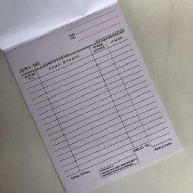 nota kontan B2 merk AF