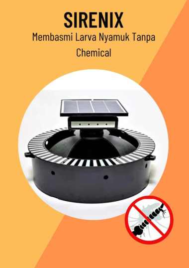 Jebakan nyamuk, Perangkap nyamuk, Sirenix Larva Trap