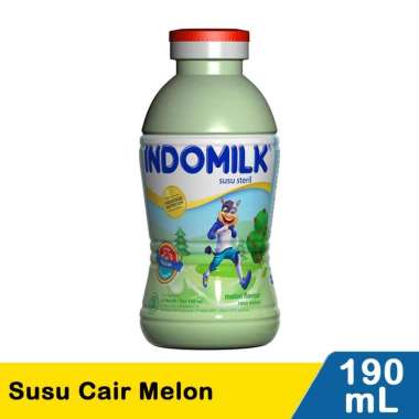 Promo Harga Indomilk Susu Cair Botol Melon 190 ml - Blibli