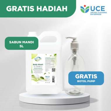 [FREE GIFT] Sabun Mandi BATH & BODY WASH FOAM 5L + Botol Pump