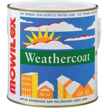 Promo Terbatas !!!!! Mowilex Weathercoat 20 Liter - Coklat Tua Multicolor