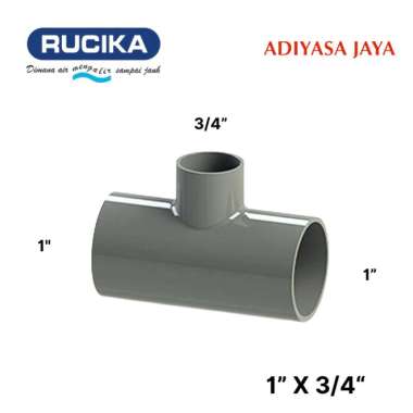 Reducer Tee AW 1" X 3/4" (RUCIKA) R Tee