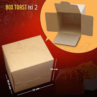 Box Toast - Dus Toast - Kotak Toast - Box Roti Bakar - Dus Roti Bakar - Kotak Roti Bakar | KRAFT COK