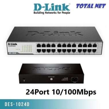 D-Link DLink DES-1024D 24-Port Switch DES1024D