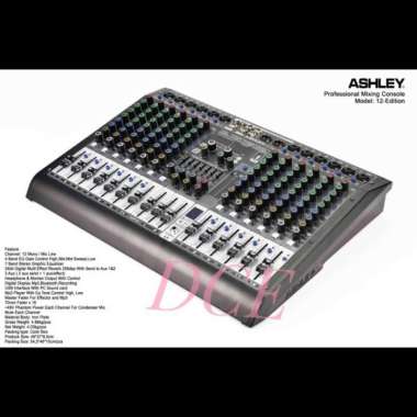 Mixer Audio ASHLEY 12EDITION 12 EDITION 12 Chanel USB MP3 Bluetooth Multivariasi Multicolor