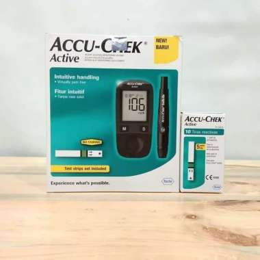Alat ACCU-CHECK Active / alat Cek Gula Darah Accu check Active Multicolor