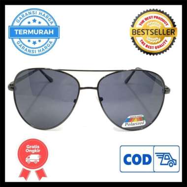 Kacamata Sunglass Polarized Polaroid Hitam