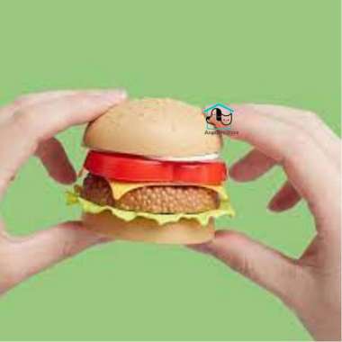 Mainan Anak Edukasi Susun Burger / Stacking Hamburger Sandwich