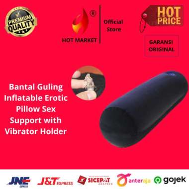Bantal Sex Guling Inflatable Erotic Pillow Sex Support Vibrator Holder