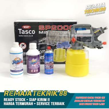 PAKET LENGKAP MESIN FOGGING TASCO SP 2000 / SP2000 TANPA SOLAR + GAS Ungu
