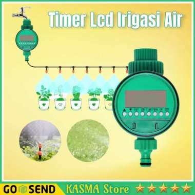 TIMER KRAN AIR SPRINKLER TAMAN CONTROLLER OTOMATIS LCD DIGITAL