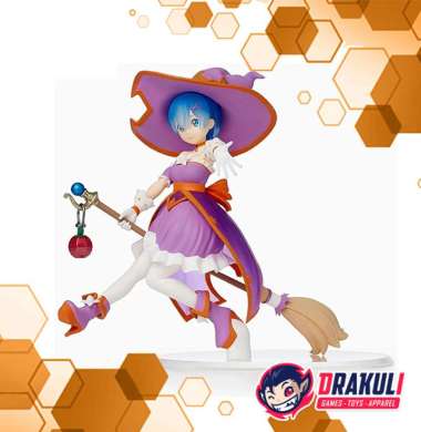 SEGA SPM Re: Zero Rem Cute Witch Premium Figure