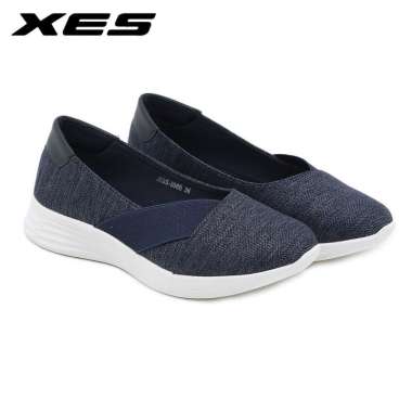 MIVASO JESS-306B / Sepatu Wanita Sneakers Rajut / Flat Shoes 37 BLUE