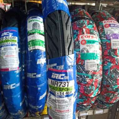 Ban Motor Matic Merk IRC, Ukuran 90/90-14 NR 73 T