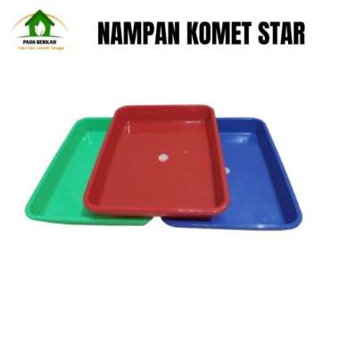 Nampan Wadah Tatakan Segi Nampan Plastik Nampan Komet Star Segi Besar