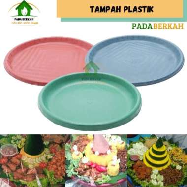 Tampah Plastik Loyang Bulat Plastik Tampah 36 Cm-Kecil