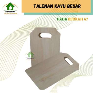 Talenan Kayu Talenan Kayu Persegi Alas Pemotong Kayu Ukuran Besar