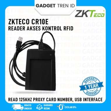 ZKTeco CR10E Pembaca RFID USB Proxy Card Enrollment Reader Bergaransi CR10E