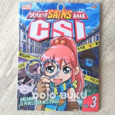 Komik Pintar : Detektif Sains Anak Csi 03 - Ancaman Si Penelepon Miste