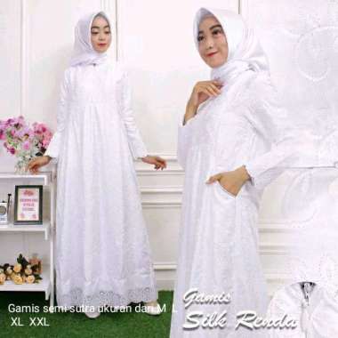 Gamis Silk semi sutra