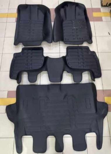 KARPET MOBIL 5D SERAT CARBON RUSH/TERIOS 3 BARIS KARPET 2017-2021 - SEAESAW
