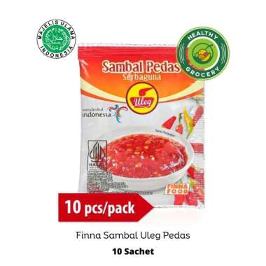 Finna Sambal Uleg Pedas 10 Sachet