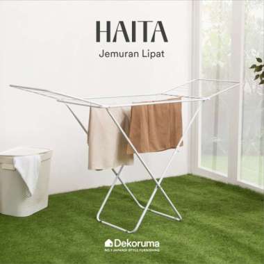 Dekoruma Haita Tempat Jemuran Pakaian Lipat