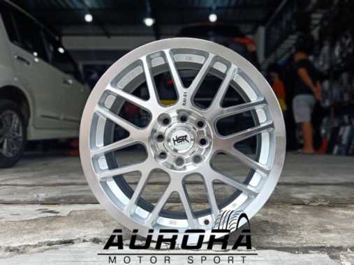 Velg mobil Honda Jazz ring 16 lebar 7 tipe RAI S1 HSR warna silver Multicolor