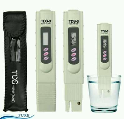 TDS3 METER ALAT UKUR HIDROPONIK AIR AQUARIUM PPM KOLAM TDS3 TDS-3