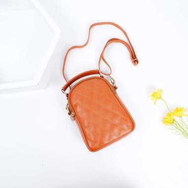 Mivaso Sling Bag Kulit Sapi DUMA SERI 2 Series Coklat Tan