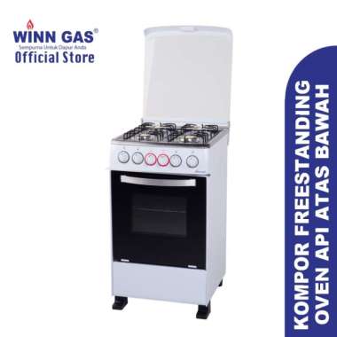 Winn Gas Kompor Freestanding BJ KOM-5060 - Gas Stove + Oven Multicolor