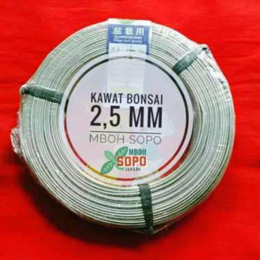 Kawat Bonsai Import Ukuran 2,5 mm