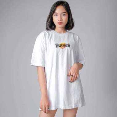 FOLLBACK NFL T-Shirt ACTION WHITE - KAOS PREMIUM Putih M