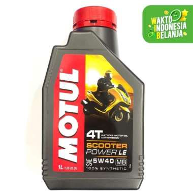OLI MOTUL MATIC SCOOTER POWER LE 5W40 1LITER ORIGINAL