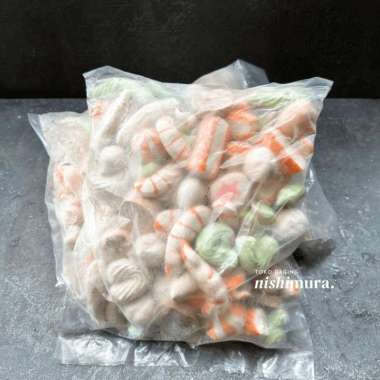 Baso Ikan Mix Seafood - Bakso 1kg - Fish Meatballs - Nishimurashop Nishimura Tangerang Selatan 1kg