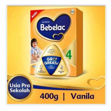 Bebelac 4 Vanila 400 gr Susu Anak