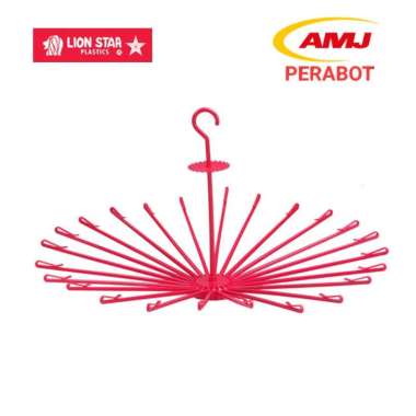 LION STAR Folding Hanger Bulat 24 Sticks