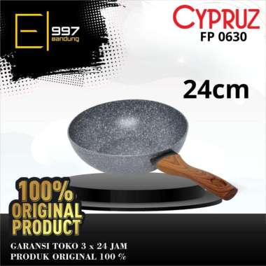 Fry Wook / Deep Wook Cypruz Marble Series 24cm FP 0641 - Abu
