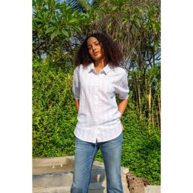 X8 Sita Blouses Wanita White XL