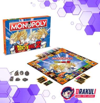 Monopoly Dragon Ball Z Edition Board Game