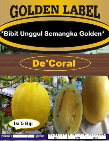 Bibit Unggul Semangka Golden Kuning | Benih Semangka Golden