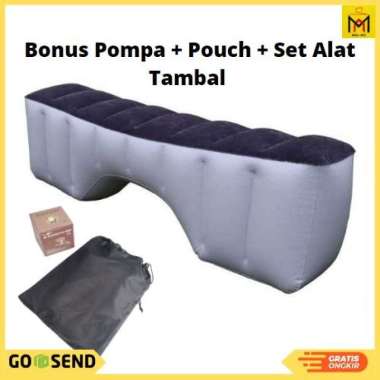 BANTAL KASUR ANGIN PENYANGGA KAKI BANTALAN CELAH KURSI BELAKANG MOBIL - SEAESAW